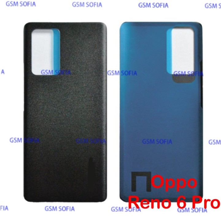 Tapa trasera para Oppo Reno 6 Pro 5G - Negro