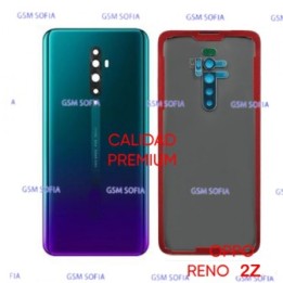 Tapa Trasera Con lente Calidad Premium Para Oppo Reno 2z - BICOLOR Azul / Verde