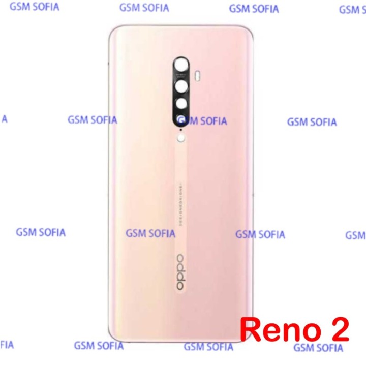 Tapa Trasera Con lente Para Oppo Reno 2 - Rosa