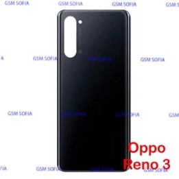 Tapa trasera para Oppo reno 3 - Negro