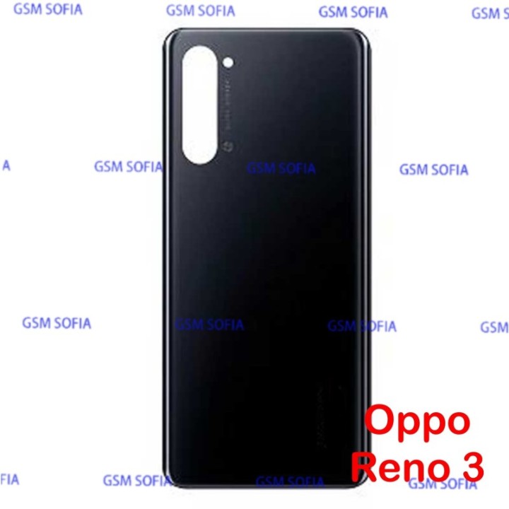 Tapa trasera para Oppo reno 3 - Negro