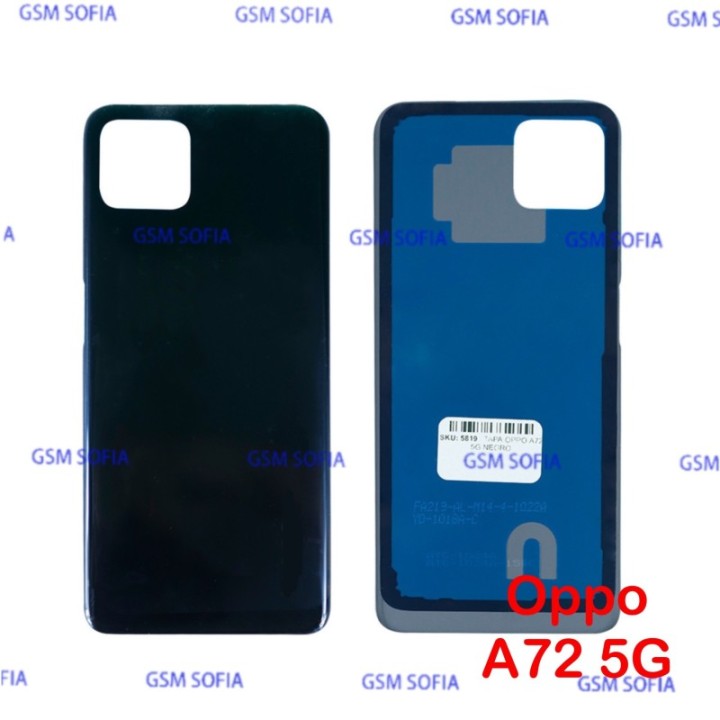 Tapa trasera Para Oppo A72 5G - Negro