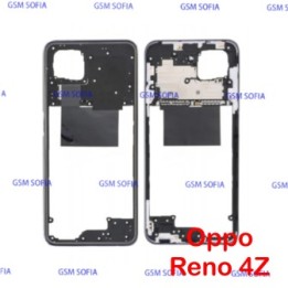 Marco / chasis lateral Para Oppo Reno 4z 5G - Negro