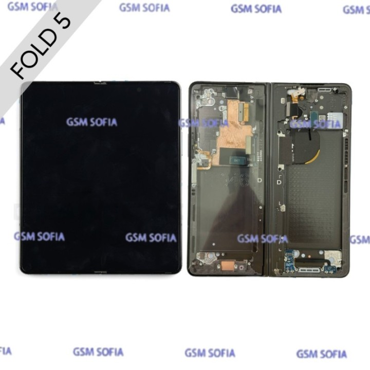 Pantalla INTERNA Completa Ori con marco Para Samsung Galaxy Z FOLD 5 / F946B - NEGRO