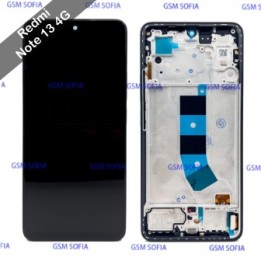 Pantalla completa Ori con Marco para Redmi Note 13 4G - Negro