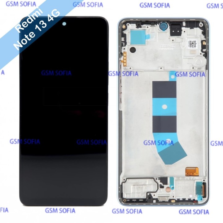 Pantalla completa Ori con Marco para Redmi Note 13 4G - Azul