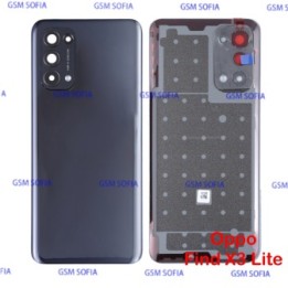 Tapa trasera con lente Para Oppo Find X3 Lite  - Negro