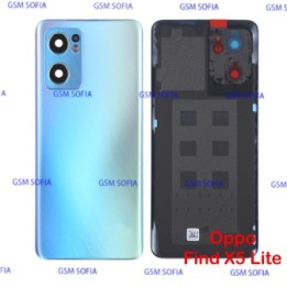 Tapa trasera con lente Para Oppo Find X5 Lite - Azul