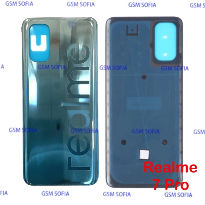 Tapa trasera para Realme 7 Pro - Verde Brillo