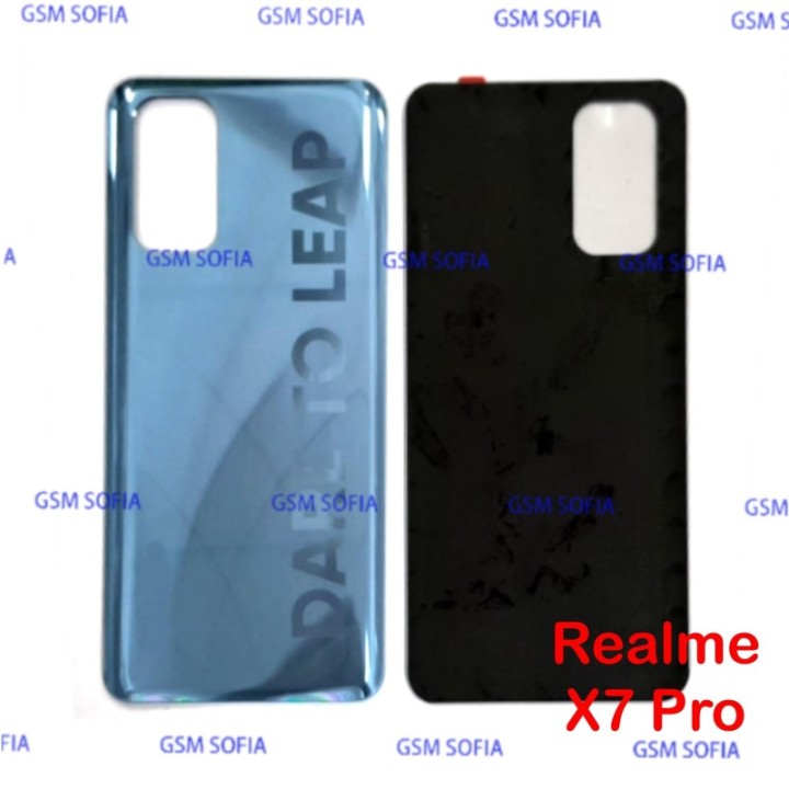 Tapa trasera para Realme x7 Pro - Azul