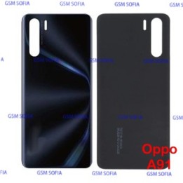 Tapa trasera para Oppo A91 - Negro