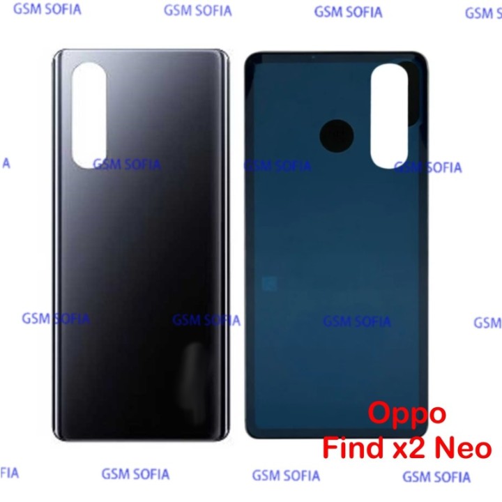 Tapa trasera para Oppo Find x2 Neo - Negro