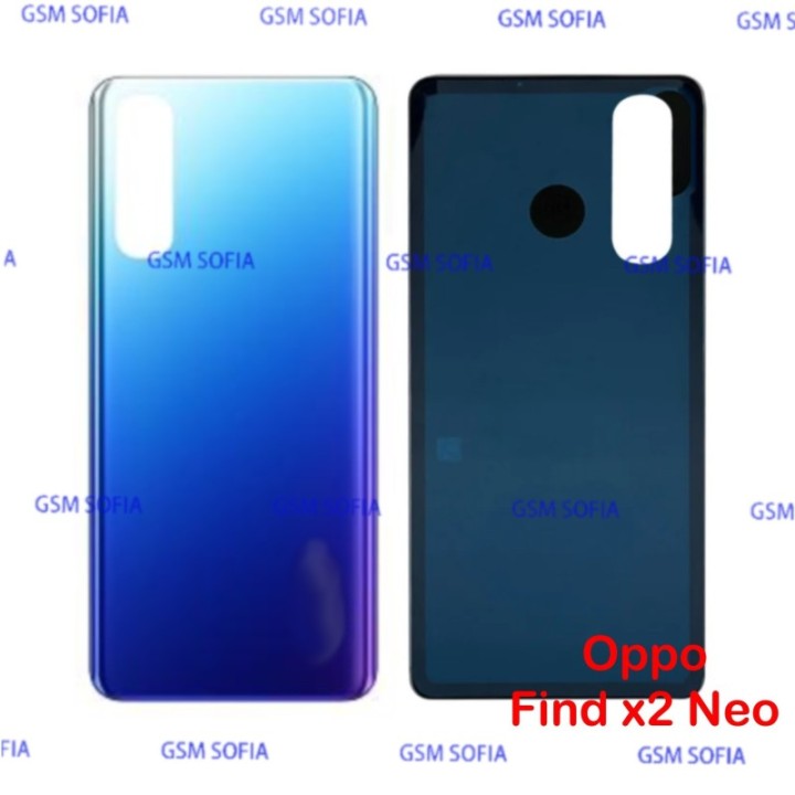 Tapa trasera para Oppo Find x2 Neo - Azul