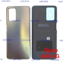Tapa trasera para oppo A96 4G - Plata mate