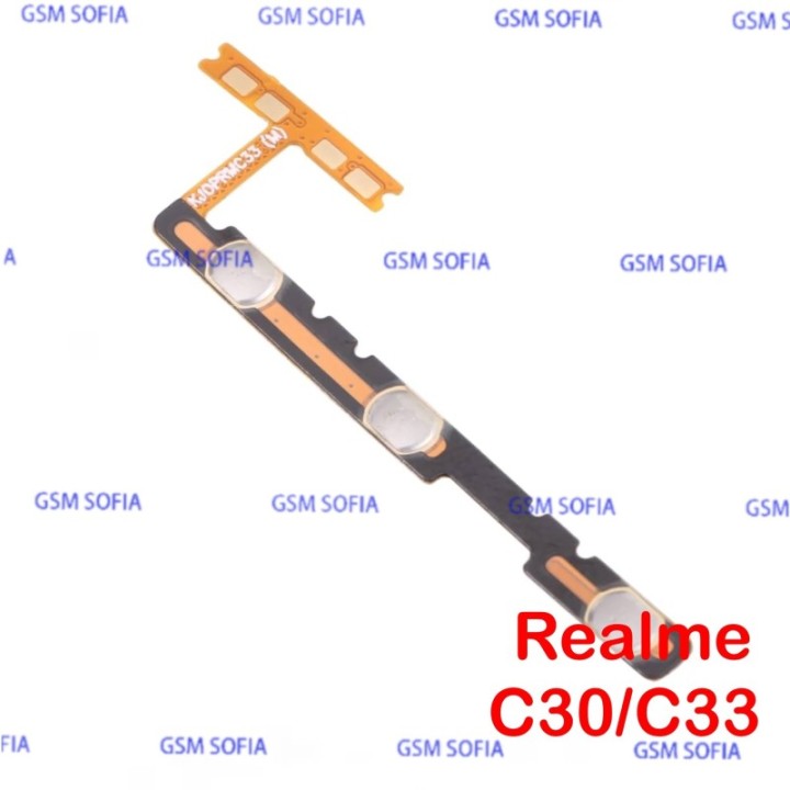 Flex Power + Volumen Para Realme C33 / Realme C30