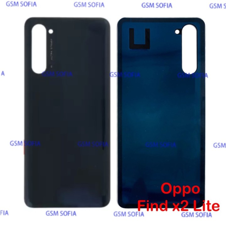 Tapa Trasera Para Oppo Find X2 Lite - Negro