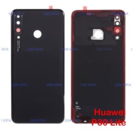 Tapa trasera 48MP con lente de cámara trasera para Huawei P30 Lite / Nova 4E - Negro