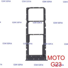 Bandeja sim Para Moto G23 - Negro