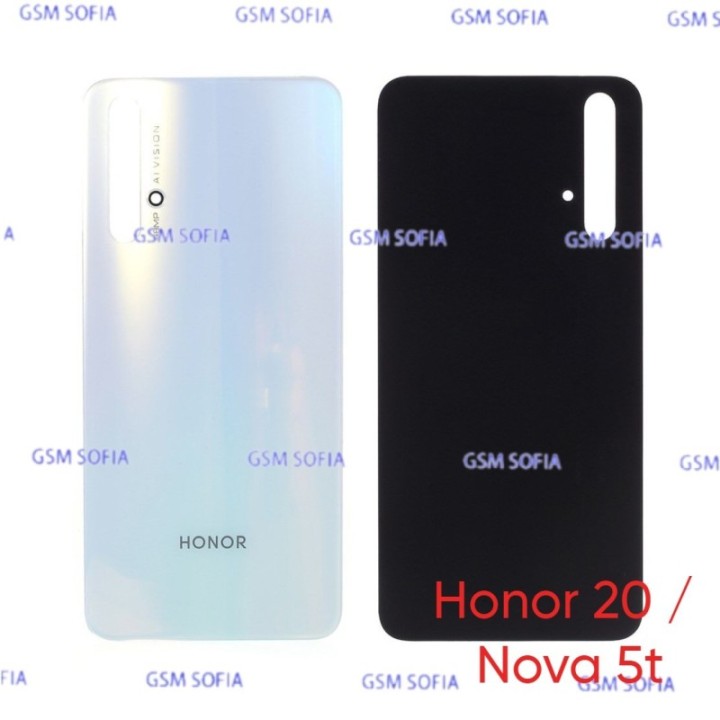 Tapa Trasera Para Huawei Honor 20 / Nova 5t - BLANCA