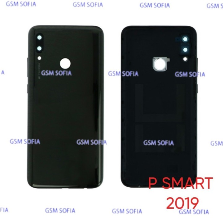 Tapa Trasera Con Lente Para Huawei P Smart 2019 - NEGRA