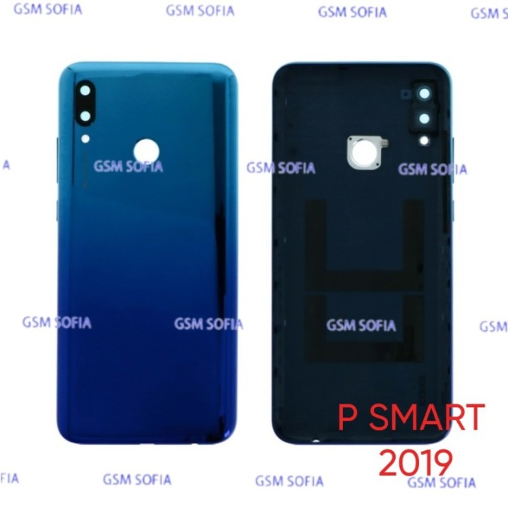 Tapa Trasera Con Lente Para Huawei P Smart 2019 - AZUL