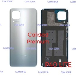 Tapa Trasera Para Huawei P40 Lite - Plata (Calidad Premium)