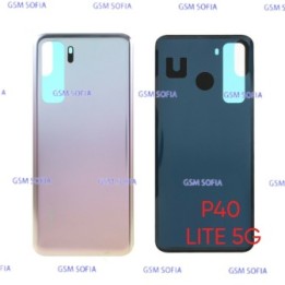 Tapa trasera para Huewei P40 Lite 5G - Plata a Rosado