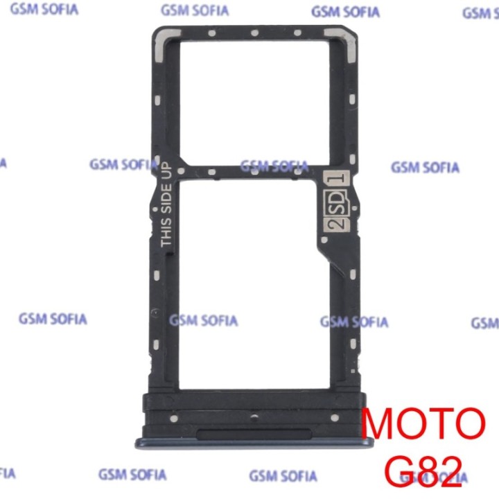 Bandeja sim Para Motorola G82 / Moto G82 - Negro