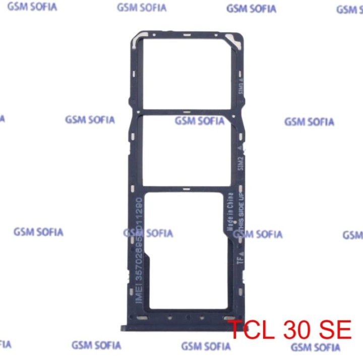 Bandeja sim para Tcl 30 Se / 6165 - Negro