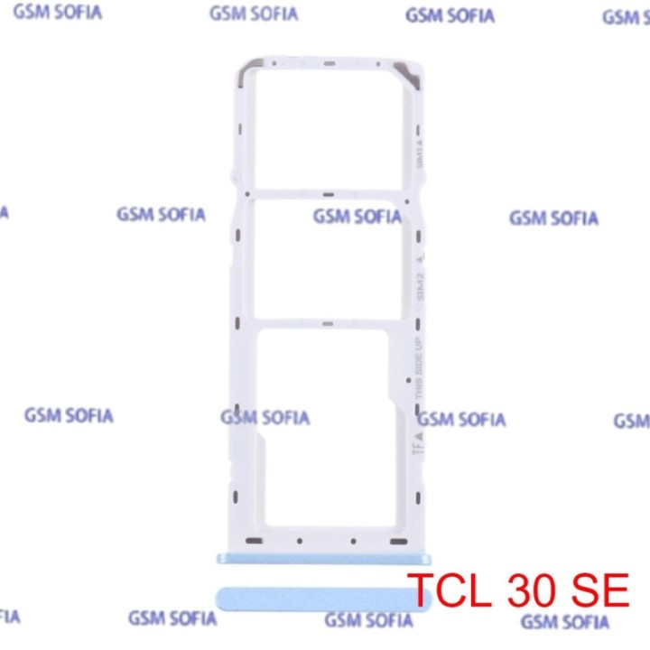 Bandeja sim para Tcl 30 Se / 6165 - Azul