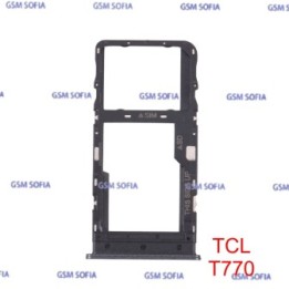 Bandeja sim para TCL 10L /  T770 - Negro