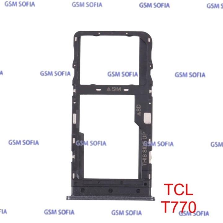 Bandeja sim para TCL 10L /  T770 - Negro