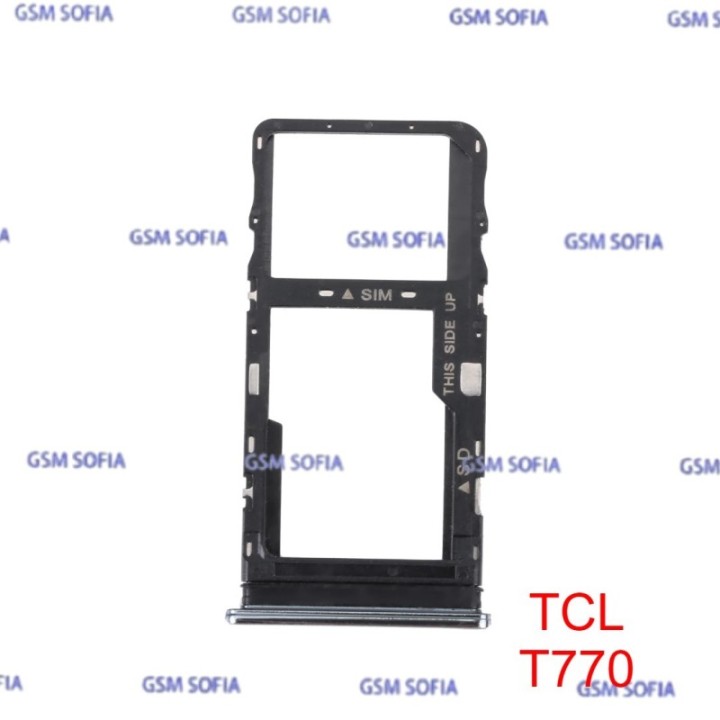 Bandeja sim para TCL 10L /  T770 - Plata