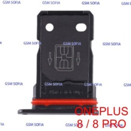 Bandeja sim para One Plus 8 1+8 / One Plus 8 Pro 1+8 Pro - Negro