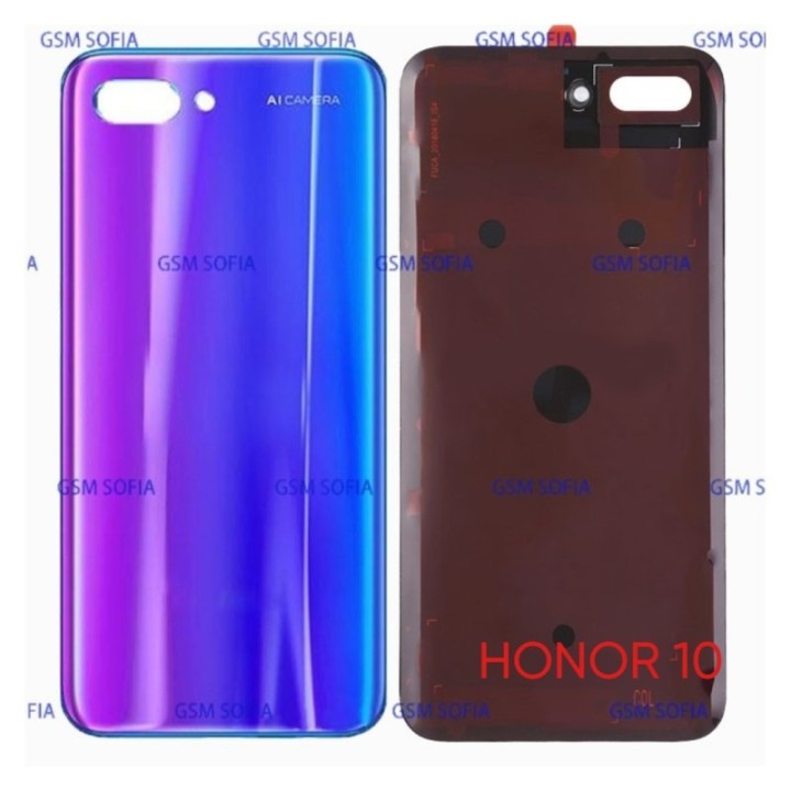 Tapa Trasera Para Huawei Honor 10 - DEGLADADO AZUL OSCURO A PURPURA