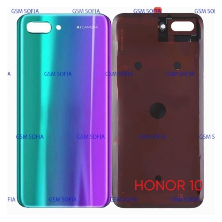 Tapa Trasera Para Huawei Honor 10 - verde a morado