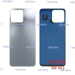 Tapa Trasera Para Huawei Honor X8 4G - PLATA