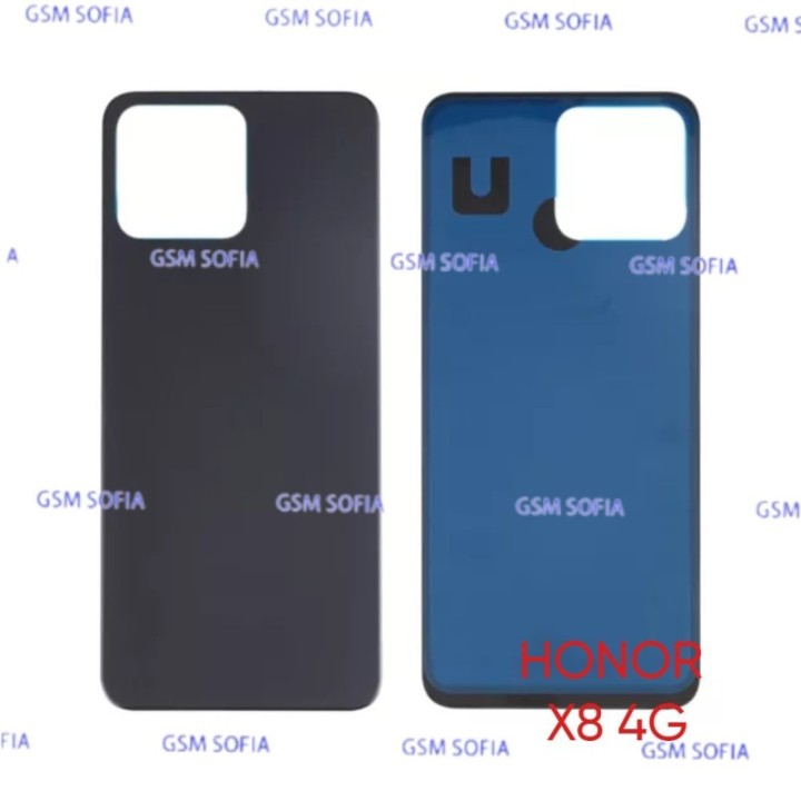 Tapa Trasera Para Huawei Honor X8 4G - NEGRA