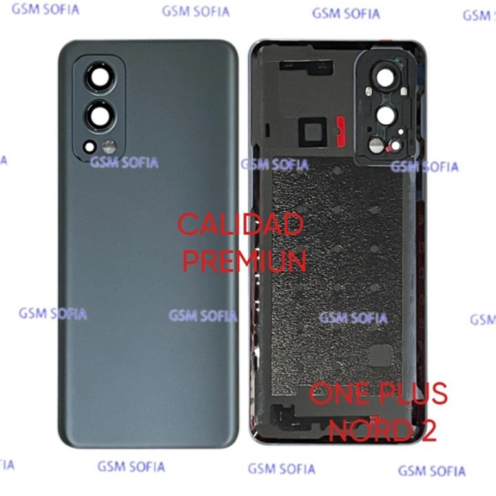 Tapa Trasera  Para One Plus Nord 2 / 1+ Nord 2 - VERDE OSCURO (Calidad Premiun)