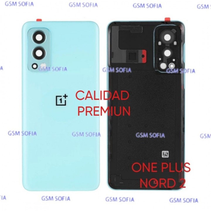 Tapa Trasera  Para One Plus Nord 2 / 1+ Nord 2 - AZUL CLARO (Calidad Premiun)