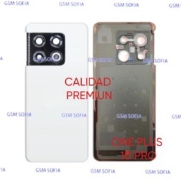 Tapa Trasera con Lente Para One Plus 10 PRO / 1+10 Pro - BLANCA (Calidad Premiun)