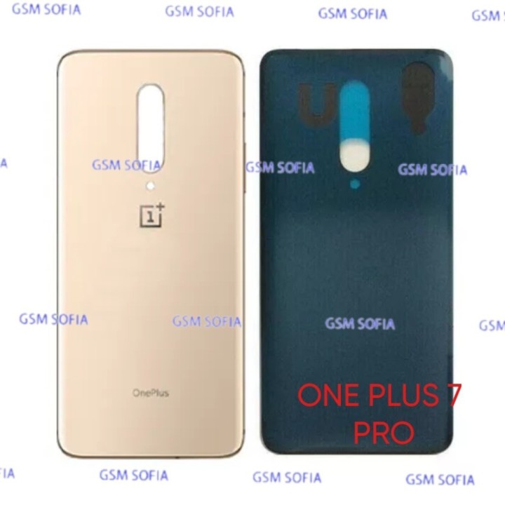 Tapa Trasera Para OnePlus 7 Pro - DORADO