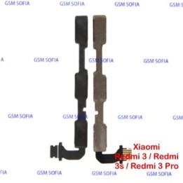Flex volumen y power Para Xiaomi Redmi 3 / Redmi 3S / redmi 3 pro