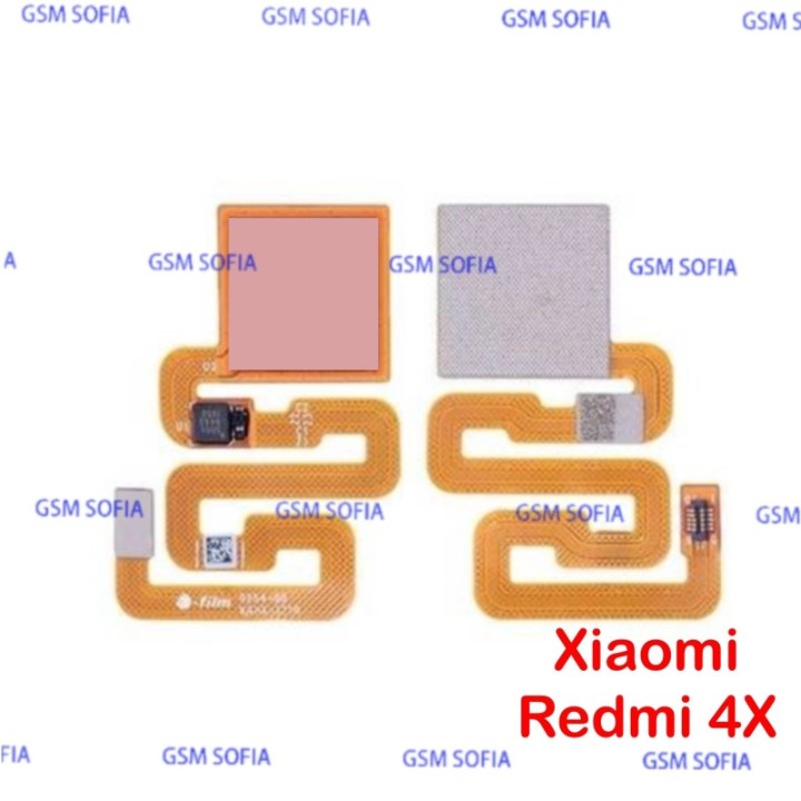 Flex Lector De Huella Para Redmi 4X - Rosa