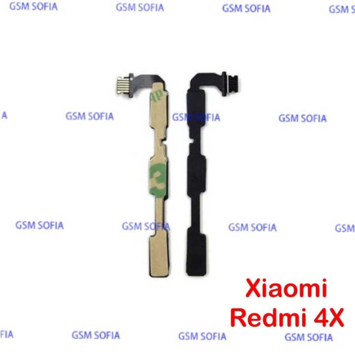 Flex Power Boton Encendido+Volumen Para REDMI 4X