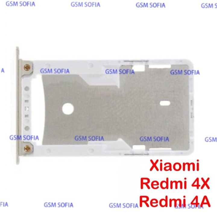 Bandeja Sim + SIM/SD Para Redmi 4X / Redmi 4A - Oro