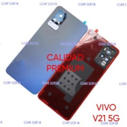 Tapa trasera Con lente calidad premium Para Vivo V21 5G - Azul Marino