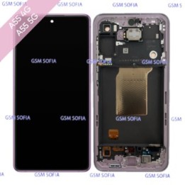 Pantalla Completa Ori con marco Para Samsung Galaxy A55 4G A555 / A55 5G A556 - Rosa