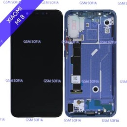 Pantalla completo ori china con marco para Xiaomi MI 8 - Azul