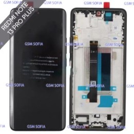Pantalla Completa Ori con marco Para Xiaomi Redmi note 13 Pro Plus - Negro